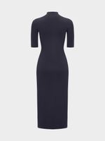 Трикотажное платье миди