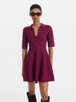 Трикотажное платье мини