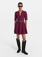 Трикотажное платье мини