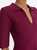 Трикотажное платье мини