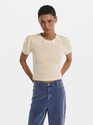 

Джемпер с ангорой и шерстью