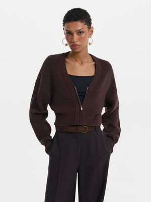 

Кардиган на молнии