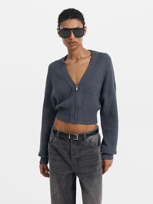 

Кардиган на молнии