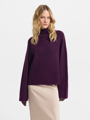 Свитер свободного кроя