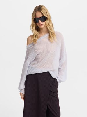 Джемпер из шерсти альпака