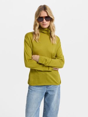 

Водолазка с шерстью и шелком