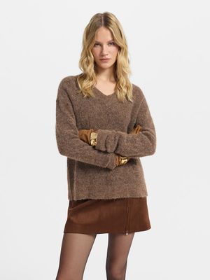 

Джемпер из шерсти альпака