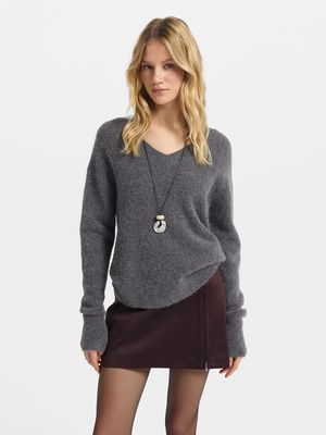 

Джемпер из шерсти альпака