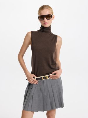 

Трикотажный топ с шерстью