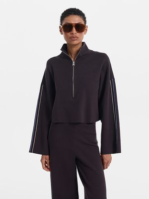 

Трикотажная толстовка с лампасами