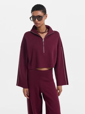 

Трикотажная толстовка с лампасами