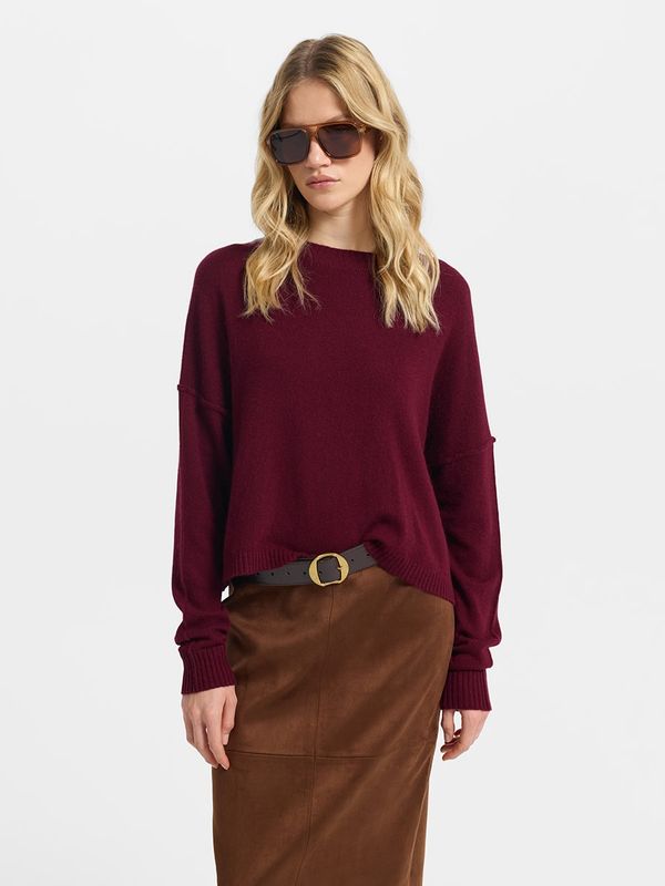 Джемпер с ангорой и шерстью