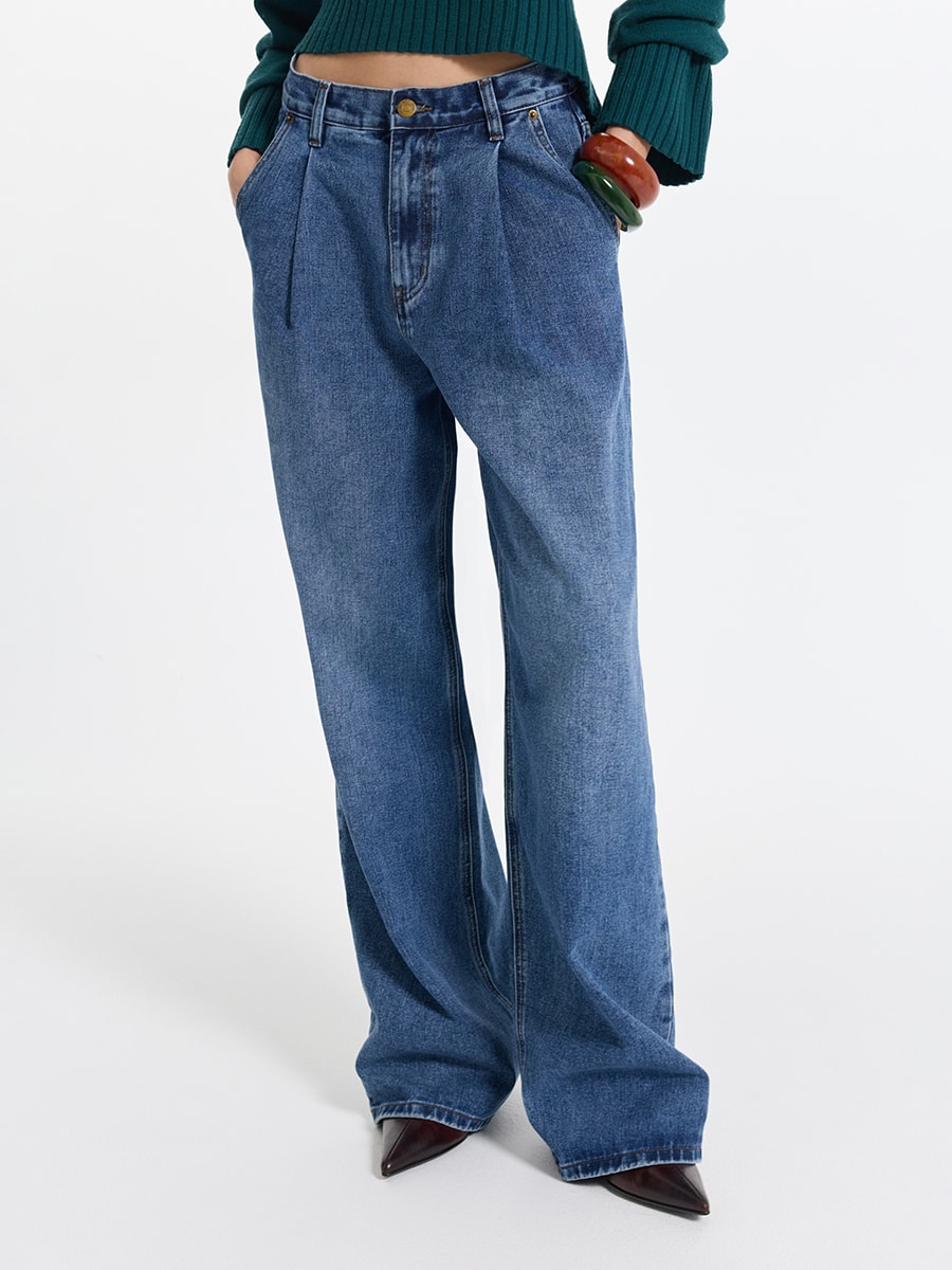 Джинсы Wide leg