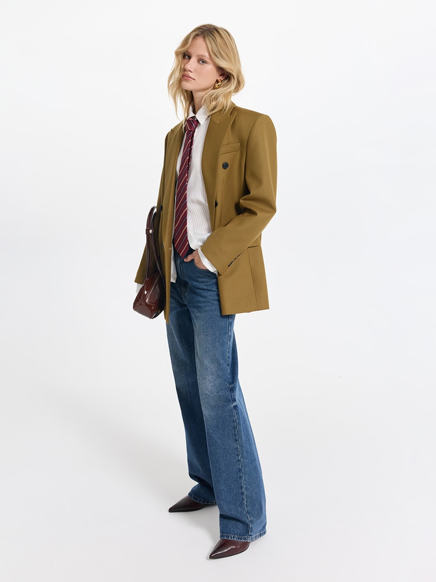 Джинсы Straight fit
