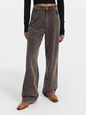 

Джинсы Relaxed fit в рубчик