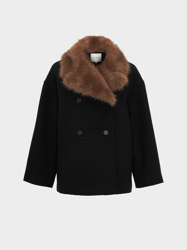 Полупальто из шерсти