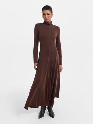 

Платье макси из вискозы