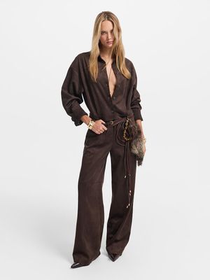 

Комбинезон из экозамши