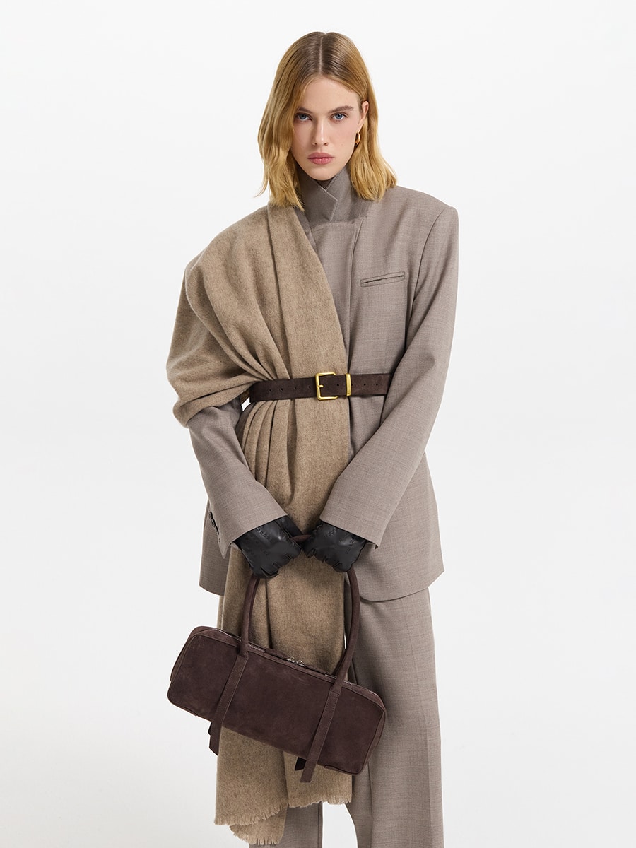 Шарф из 100% шерсти