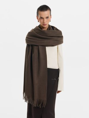 

Шарф-палантин с кашемиром