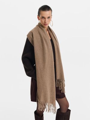 

Шарф-палантин с кашемиром