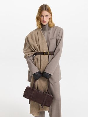 Шарф-палантин из 100% шерсти