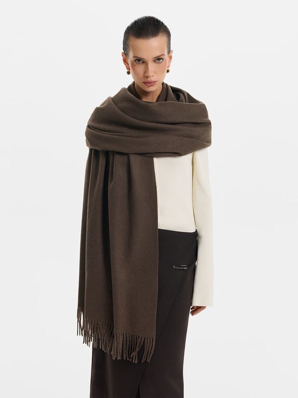 Шарф с кашемиром