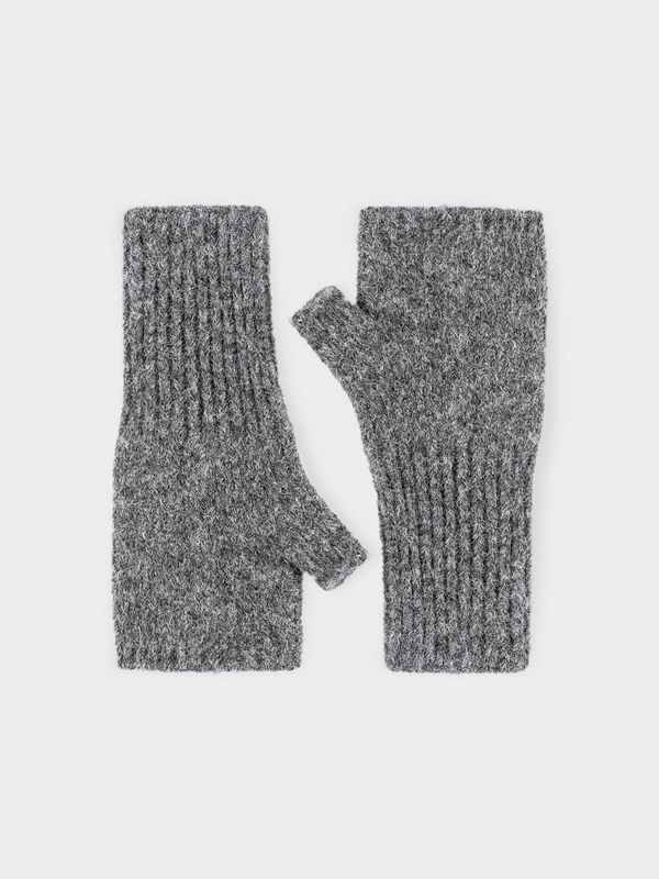 Митенки с шерстью