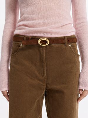 

Ремень из натуральной замши