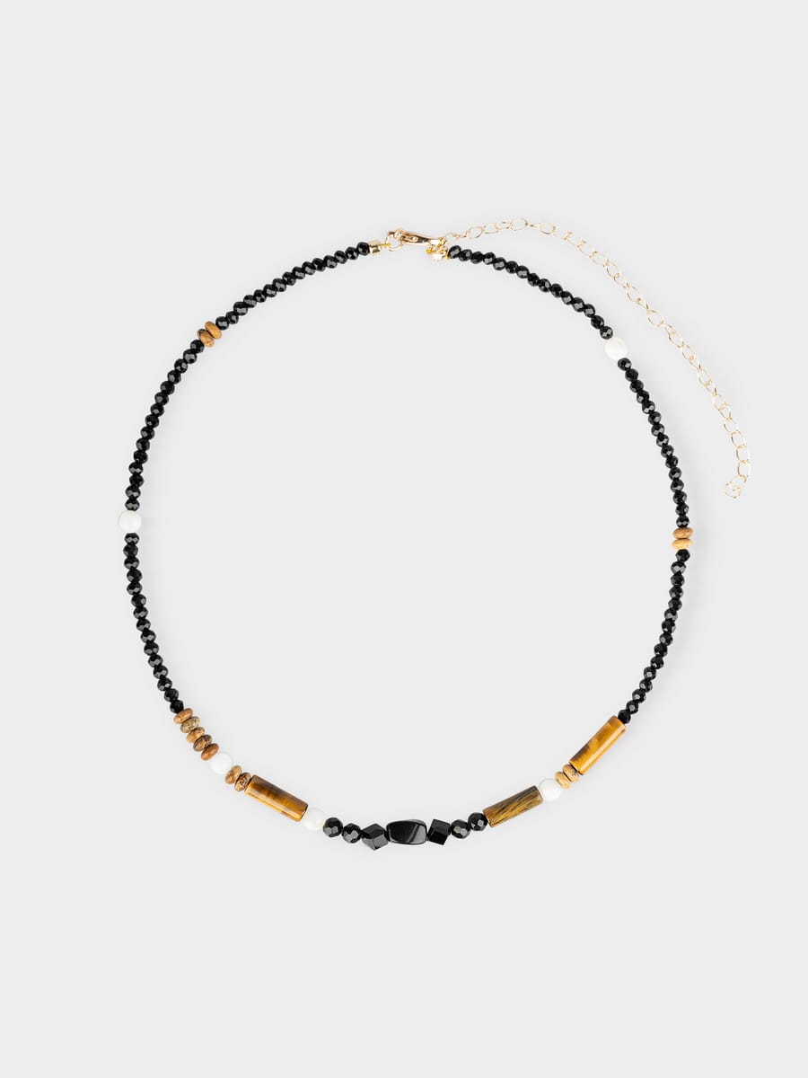 Чокер с натуральными камнями