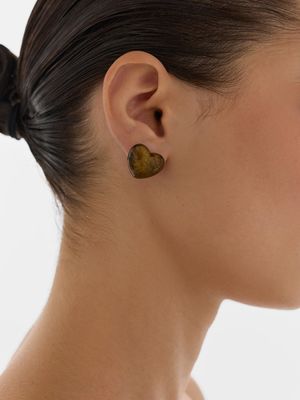 

Серьги-пусеты в форме сердца