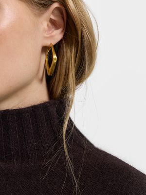 

Серьги геометричной формы