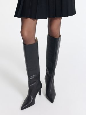 

Сапоги из натуральной кожи