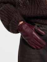 Перчатки из натуральной кожи