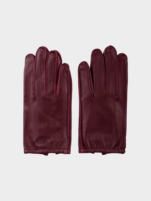 Перчатки из натуральной кожи