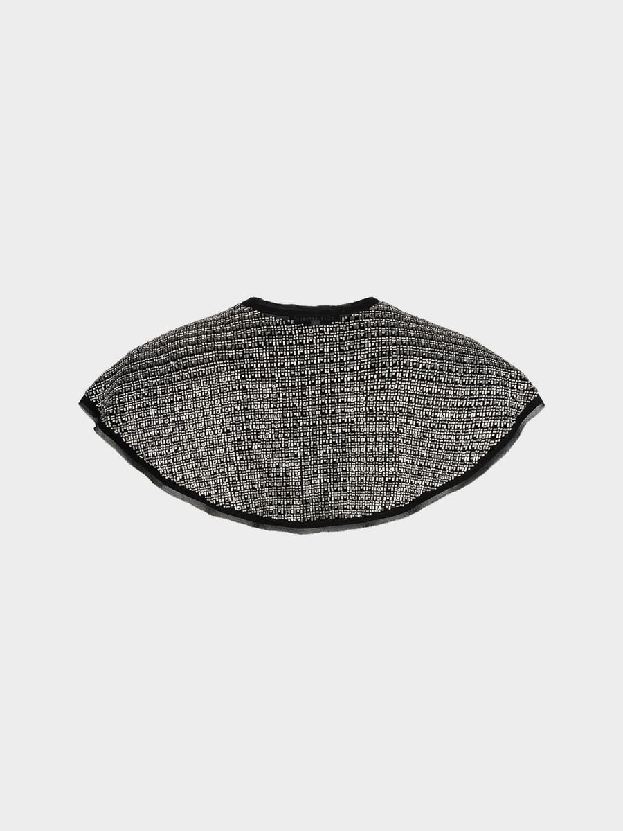 Пелерина с бисером