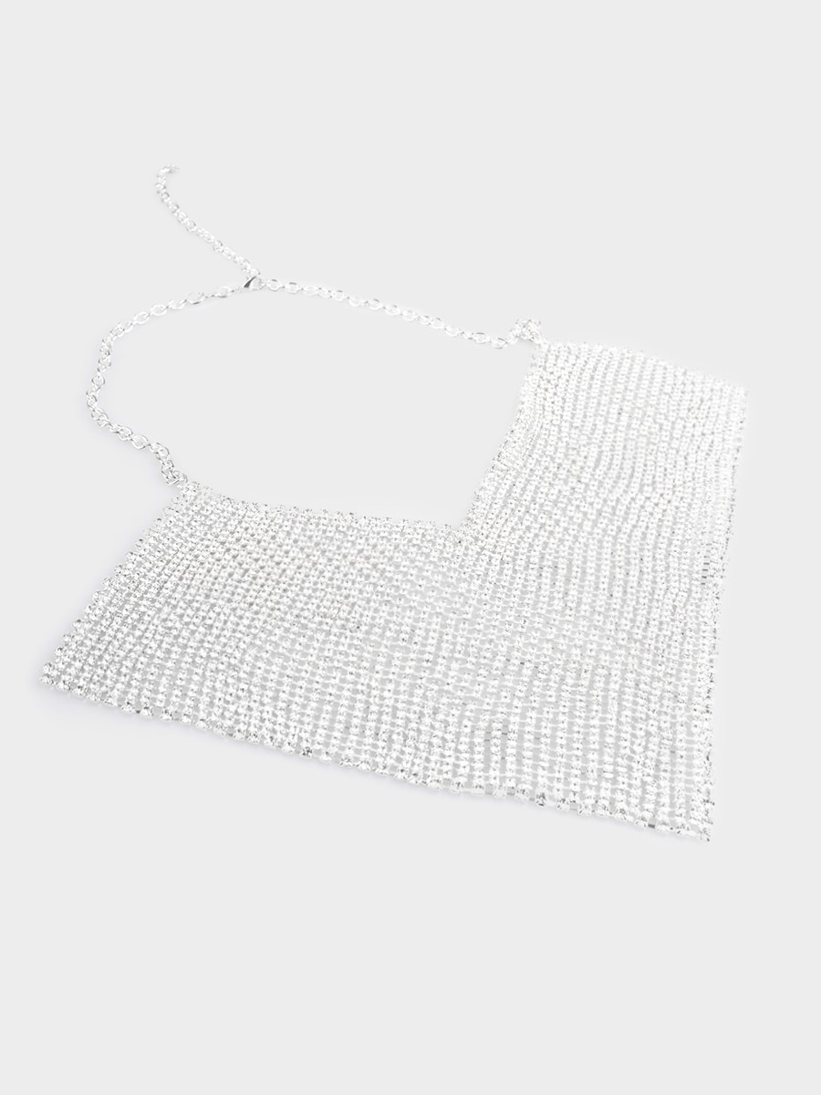 Ожерелье с кристаллами