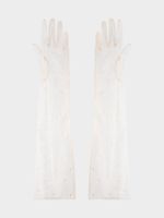 Перчатки с кристаллами