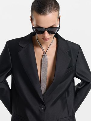 

Галстук с кристаллами