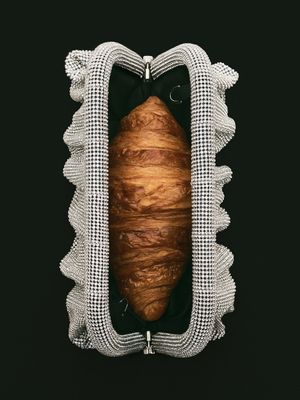 Клатч с кристаллами