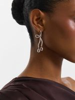 Серьги с кристаллами