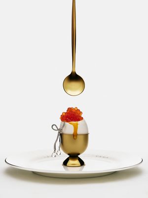 Серьги в форме бантов с кристаллами