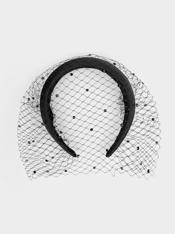 Ободок с вуалью