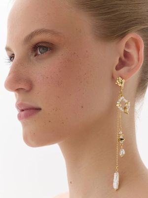 

Многослойные серьги-подвески