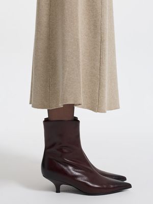 

Ботильоны из натуральной кожи