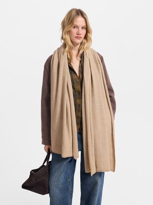 

Шарф с кашемиром и шерстью