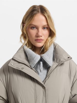 

Манишка с ангорой и шерстью