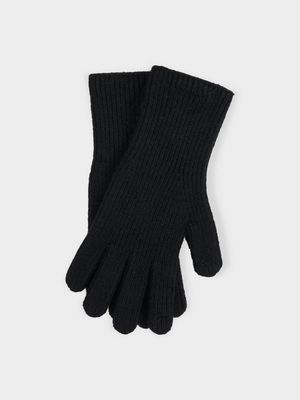 

Вязаные перчатки с ангорой