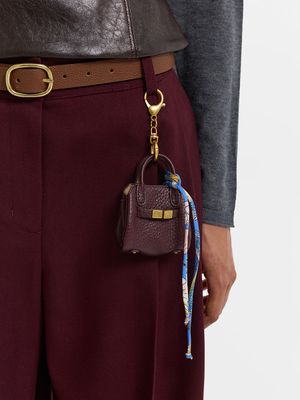 

Брелок-обвес из экокожи