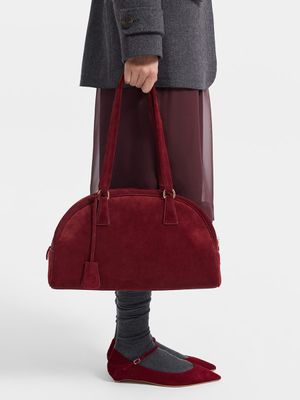 

Сумка из натуральной замши